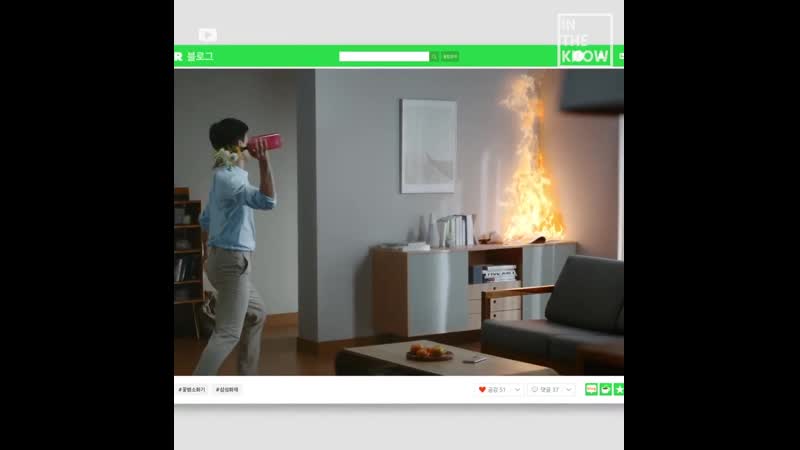 Как быстро потушить возникшее возгорание