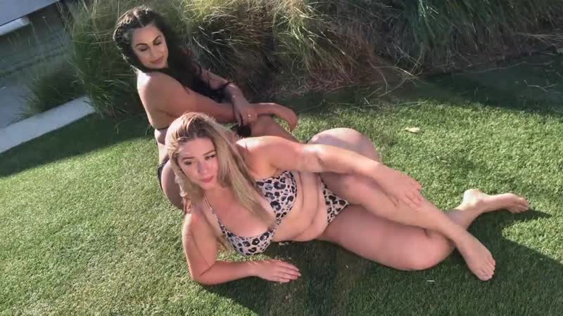 Ayesha perry iqbal and ellana bryan swimsuits for all haul | wshh