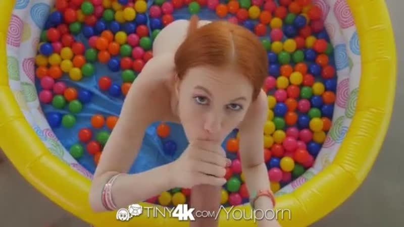 Dolly porn video – Tiny4k small breasted ginger dolly little fucked after ball pit fun
