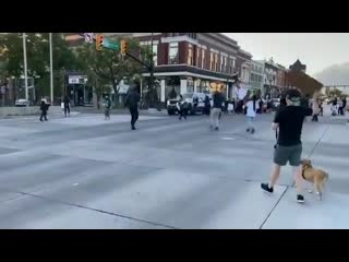 Antifa/blm militant fired multiple times into an suv in provo, utah during a black lives matter demonstration on monday