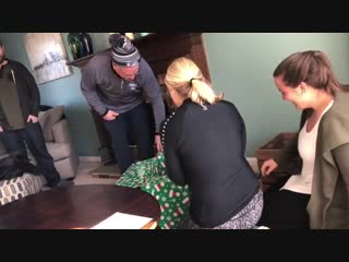 We surprised my parents with grover today i think they like him