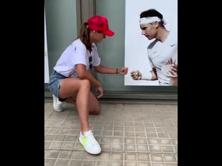 Was nice to see u @rafaelnadal and play some sound on