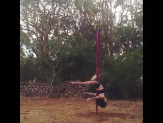 Pole sport & pole tricks bethany finlay 4