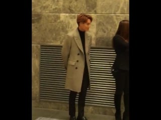 [video] 151027 kai @ w korea breast cancer awareness campaign