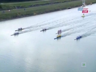 Ace canoe sprint european championships 2015 czech final с4 1000м