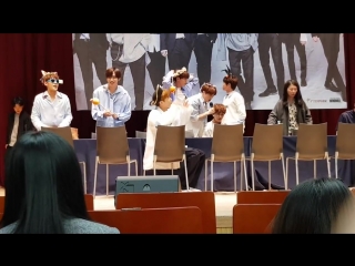 [180413] [fancam] kobaco hall fansign ride with me