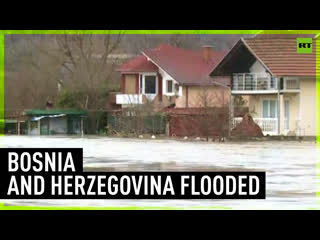 Bosnia and herzegovina hit by flash floods