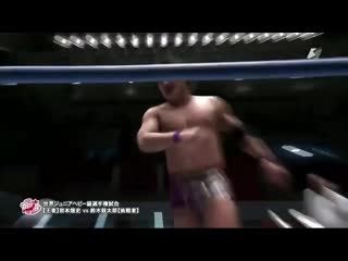 Koji iwamoto (c) vs kotaro suzuki