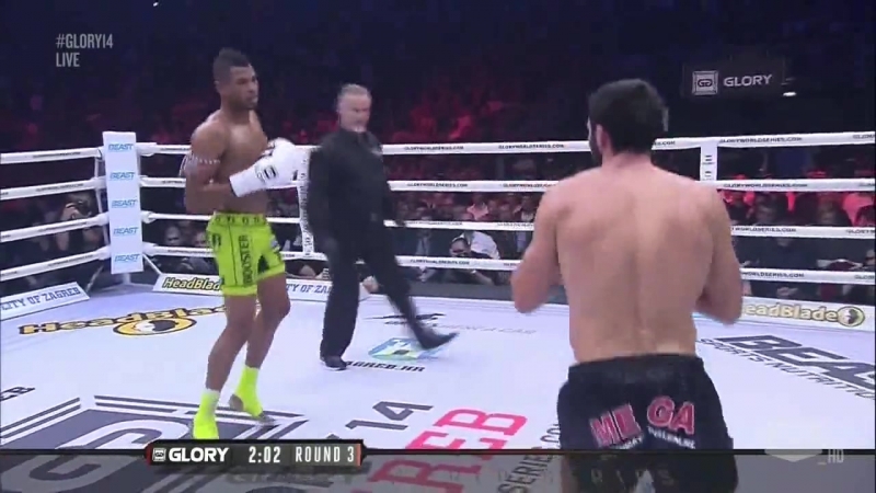 Glory 14 zagreb davit kiria vs andy ristie