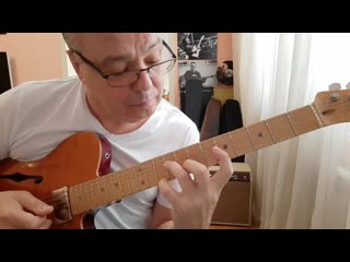 Из рубрики "гитарные разминки" вариант chord melody на стандарт "there will never be another you" 😊