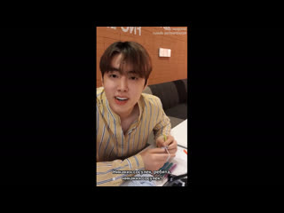 Sf9 jaeseong jaeyoon inseong phone conversation vlv 200430