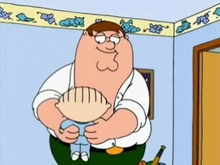 Stewie sucks peter's breast