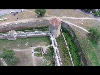 Akkerman fortress in belgorod dnestrovskiy sky video hd фортеця в білгород дні high