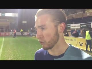 Rapid reaction from jason mccarthy and randell williams on wycombe' win