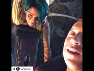 Ruby rose on instagram "haha love you @vindiesel #xxx3"