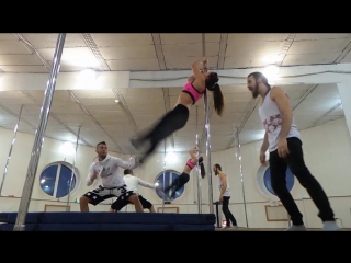 Pole freestyle session in saint petersburg and naberezhnye chelny (russia) april 2015