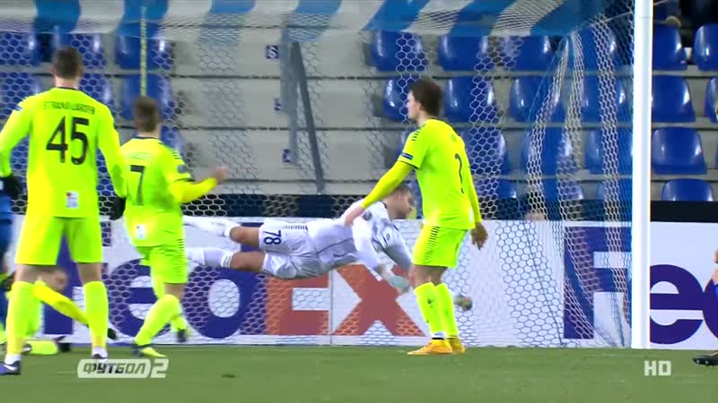 Малиновский отдал голевую передачу в матче лиги европы