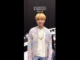 Bts bighitofficial black swan practice 200128 suga