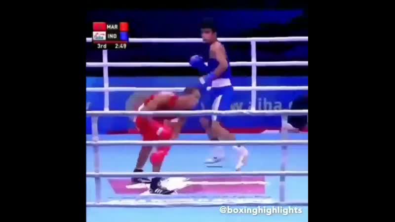 🎬нокауты в любительском боксе🥊