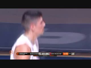 Buducnost voli podgorica cska moscow highlights turkish airlines euroleague