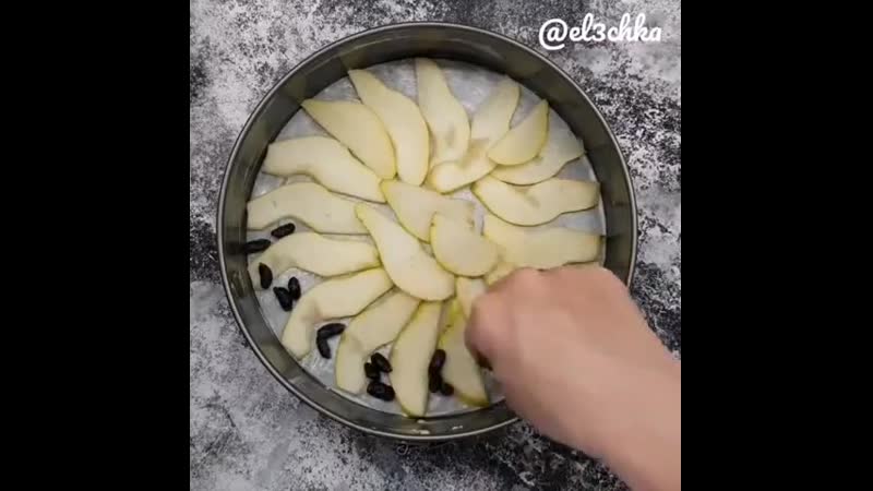 Пышная шарлотка