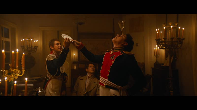 "союз спасения" трюк с бокалом (фрагмент из фильма)