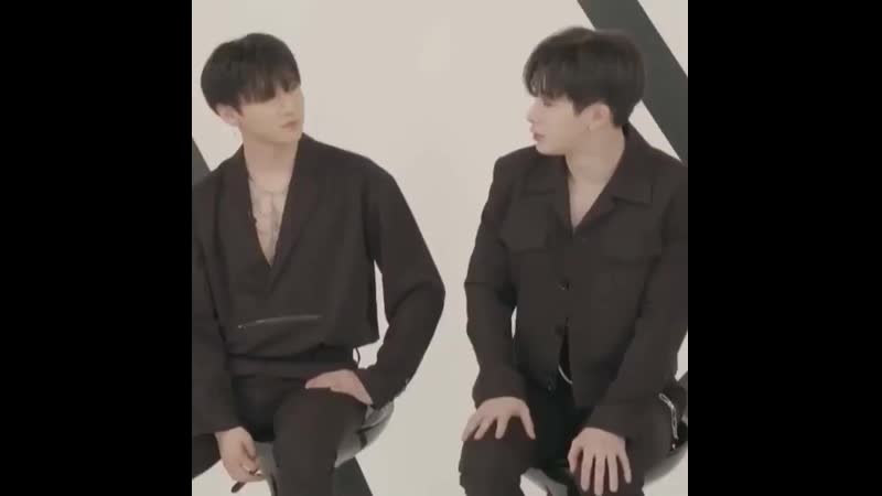 Чангюн очень любит кусать вонхо @officialmonstax (1) mp4