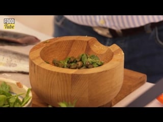 Gennaros gorgeous grilled fish with pesto dressing