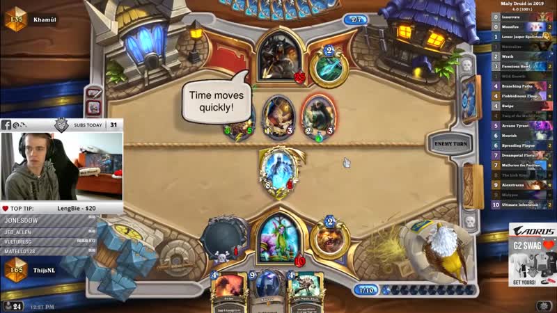 [thijs hearthstone] is this the best druid deck to play in legend?