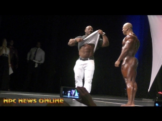 Shawn rhoden guest posing @ 2016 dexter jackson classic