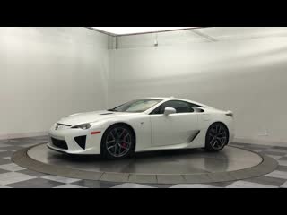 2012 lexus lfa pearl white