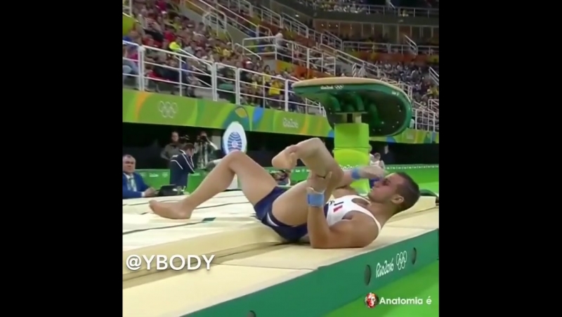 Французский гимнаст самир айт саид уже не первый раз получает серьезную травму