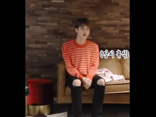 Remembering the reason why seokjin always sits with great posture when he was younger, if he didn't sit straight while watching
