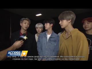 Rus sub bts discusses their intensely loyal fans celeb crushesaccess hollywood [1080]
