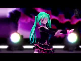 【mmd】 sweet devil (live version) 【tda honey whip miku】