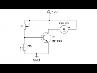 Aka kasyan терморегулятор оборотов вентилятора несколько простых схем