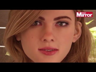 Man builds a robot looks eerily like scarlett johansson