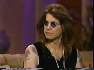 Ozzy osbourne on the whoopi goldberg show (2)