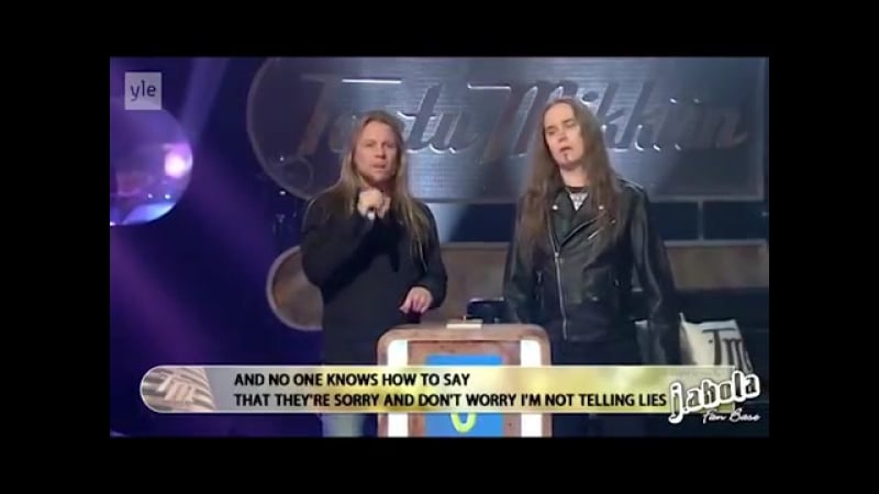 J ahola olavi tikka behind blue eyes @ tartu mikkiin 2014