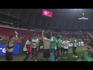 ️ e o mister comandou a nação na festa do @flamengo no beira rio! isso é libertadores, jorge jesus!