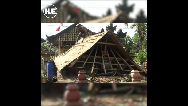 В индонезии число жертв землетрясения возросло до 347 человек