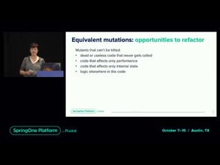 Mutation testing case studies on spring boot apis