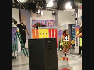 Daniella perkins in 'the thundermans' bts