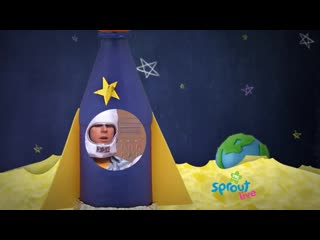 Voyage to the moon with sean and chica on the sunny side up show