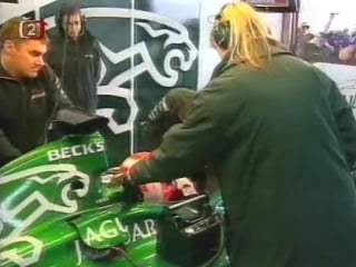 Formula 1 2002 nikki lauda testing jaguar in valencia