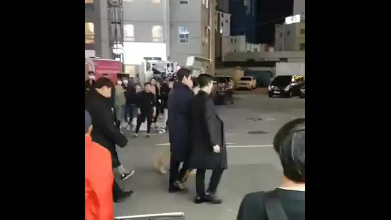 Ig 20200420 첫줄 대박 더킹 촬영중 이민호드아 더킹 이민호 촬영중 구남로 theking leeminh