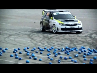 Дрифт кен блока в лос анджелесе на subaru impreza wrx sti 566 hp 2009