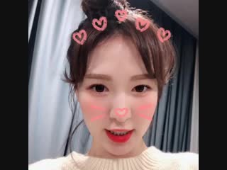 181110 wendy (red velvet) @ instagram sbsyoungstreet