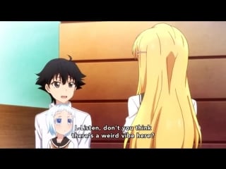 Простолюдин в школе благородных девиц 8 серия / shomin sample / ore ga ojou sama gakkou ni toshite gets sareta ken 8 серия анг