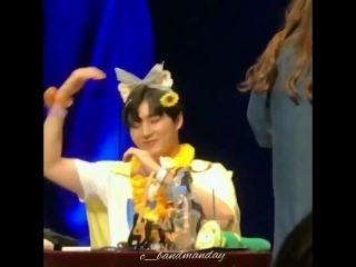 Young k fancam 180806 coex fansign